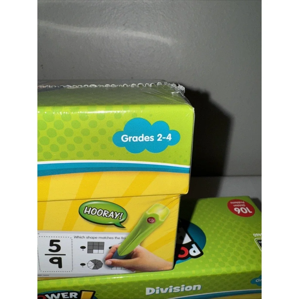 Power Pen Learning Cards- Set Of‎ 3 Learning Topics. Pen Included. Grades 2-5